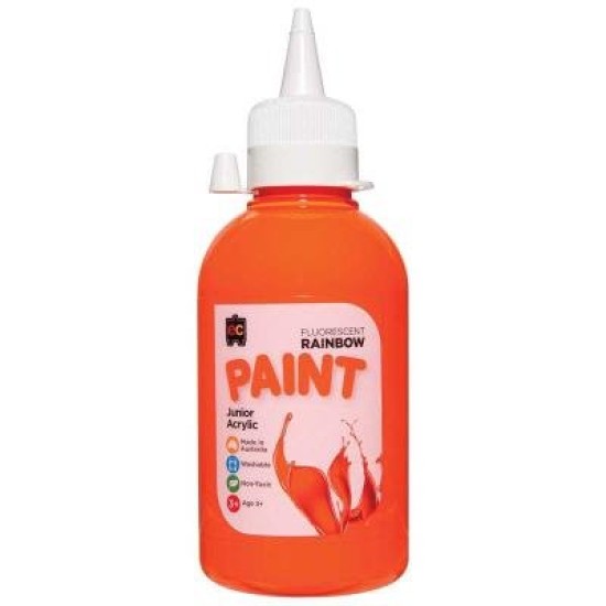 EC Paint Rainbow Fluoro Pink 250ml