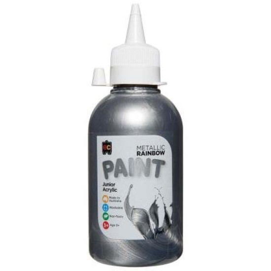EC Paint Rainbow Acryclic White 250ml