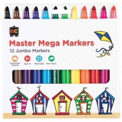 EC Master Mega Markers Pack 12 EC Master Mega Markers Pack 12