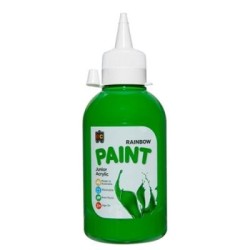 EC Rainbow Acryclic Paint Leaf Green 250 ml