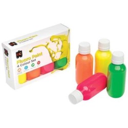 EC Acrylic Paint Fluoro Set 4 x 100ml EC Acrylic Paint Fluoro Set 4 x 100ml
