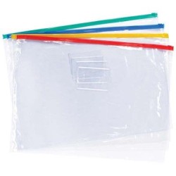 FM Data Wallet B4 Clear PVC With Zip FM Data Wallet B4 Clear PVC With Zip