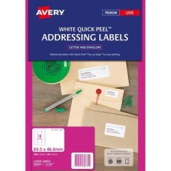 Avery Label L7161-20 FSC Mix Credit 20 Sheets Laser Avery Label L7161-20 FSC Mix Credit 20 Sheets Laser