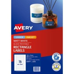 Avery Label Videospine L7654 145x17mm
