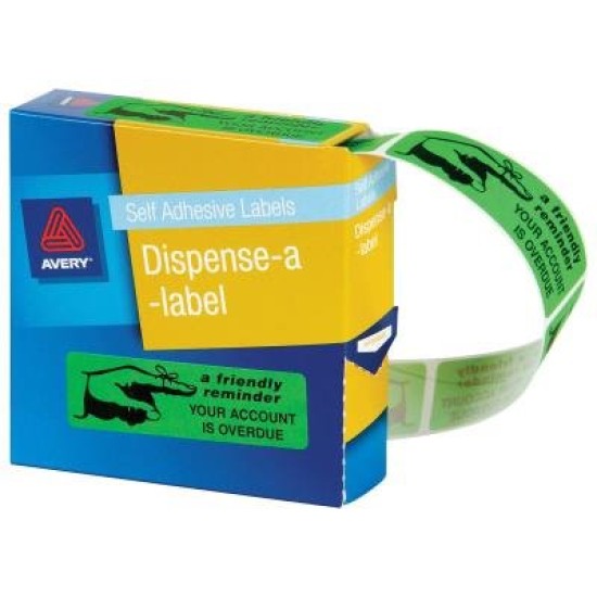 Avery Label Dispenser DMR1964R4 Friendly Reminder