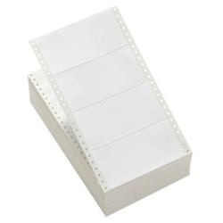 Avery Label TAB5615SWS 89x24mm Dot Matrix Label 2500 Pack 1 Across
