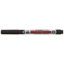 Uni Super Ink Capped Permanent Marker 0.9mm Black PNA-125 Uni Super Ink Capped Permanent Marker 0.9mm Black PNA-125