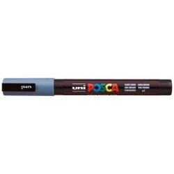 Uni Posca Marker 8.0mm Bold Chisel Slate Grey PC-8K