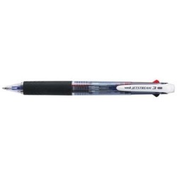 Uni Jetstream Retractable 0.7mm 3 Colour SXE-3400 Uni Jetstream Retractable 0.7mm 3 Colour SXE-3400