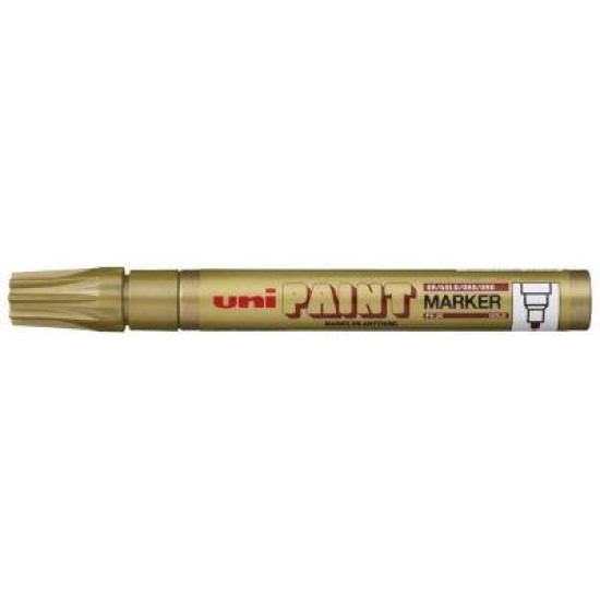 Uni Paint Marker 2.8mm Bullet Tip Silver PX-20