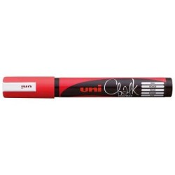 Uni Chalk Marker 1.8-2.5mm Bullet Tip Fluoro Green PWE-5M