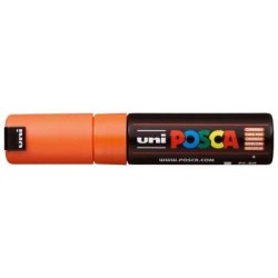 Uni Posca Marker 8.0mm Bold Chisel 8 Pack Asstd PC-8K