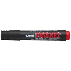 Uni Prockey Marker 5.7mm Chisel Tip Black PM-126