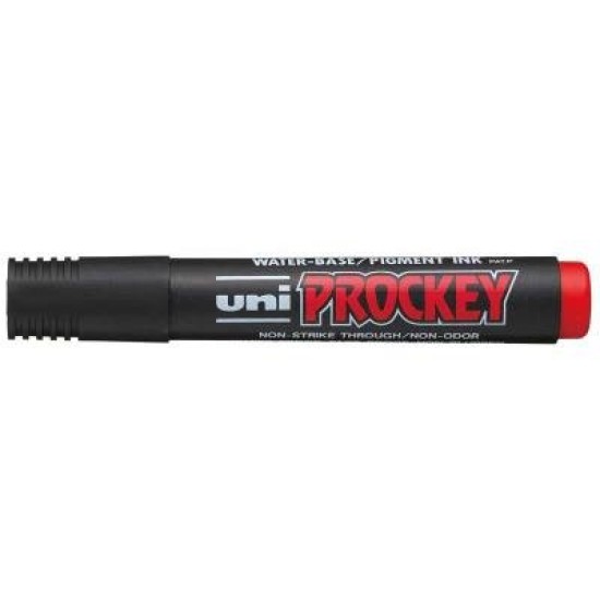 Uni Prockey Marker 5.7mm Chisel Tip Black PM-126