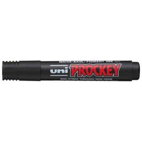 Uni Prockey Marker 5.7mm Chisel Tip Blue PM-126