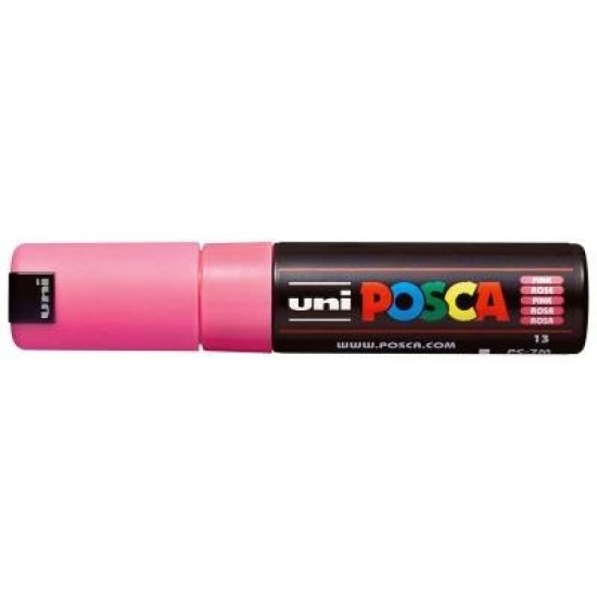 Uni Posca Marker 4.5-5.5mm Bold Bullet Red PC-7M