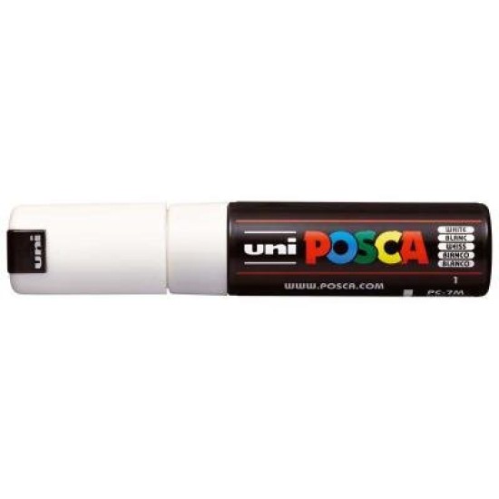 Uni Posca Marker 4.5-5.5mm Bold Bullet Yellow PC-7M