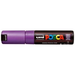 Uni Posca Marker 4.5-5.5mm Bold Bullet White PC-7M