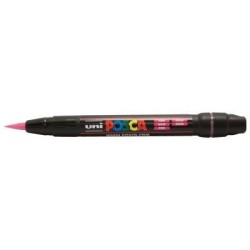 Uni Posca Marker 0.1-10.0mm Brush Tip Pink PCF-350 Uni Posca Marker 0.1-10.0mm Brush Tip Pink PCF-350