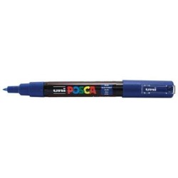 Uni Posca Marker 0.7mm Ultra-Fine Round Tip Blue PC-1M Uni Posca Marker 0.7mm Ultra-Fine Round Tip Blue PC-1M