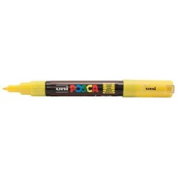 Uni Posca Marker 0.7mm Ultra-Fine Round Tip Yellow PC-1M Uni Posca Marker 0.7mm Ultra-Fine Round Tip Yellow PC-1M