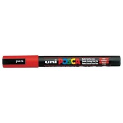 Uni Posca Marker 0.9-1.3mm Fine Red PC-3M Uni Posca Marker 0.9-1.3mm Fine Red PC-3M