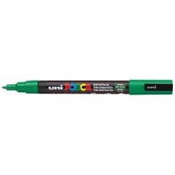 Uni Posca Marker 0.9-1.3mm Fine Green PC-3M Uni Posca Marker 0.9-1.3mm Fine Green PC-3M
