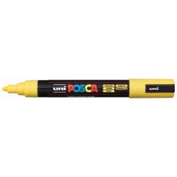 Uni Posca Marker 1.8-2.5mm Med Bullet Yellow PC-5M Uni Posca Marker 1.8-2.5mm Med Bullet Yellow PC-5M