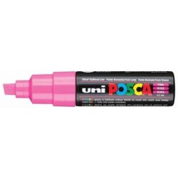 Uni Posca Marker 8.0mm Bold Chisel Pink PC-8K Uni Posca Marker 8.0mm Bold Chisel Pink PC-8K