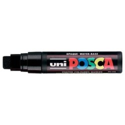 Uni Posca Marker 15.0mm Extra-Broad Chisel Black PC-17K Uni Posca Marker 15.0mm Extra-Broad Chisel Black PC-17K