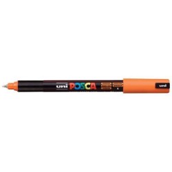 Uni Posca Marker 0.7mm Ultra-Fine Pin Tip Orange PC-1MR Uni Posca Marker 0.7mm Ultra-Fine Pin Tip Orange PC-1MR