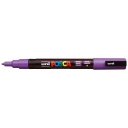 Uni Posca Marker 0.9-1.3mm Fine Violet PC-3M Uni Posca Marker 0.9-1.3mm Fine Violet PC-3M