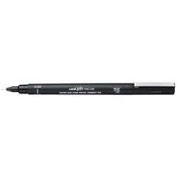 Uni Pin Fineline Permanent 0.03mm Black 003-200 Uni Pin Fineline Permanent 0.03mm Black 003-200