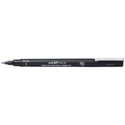 Uni Pin Fineline Permanent Brush Black BR-200 Uni Pin Fineline Permanent Brush Black BR-200