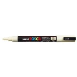 Uni Posca Marker 0.9-1.3mm Fine Ivory PC-3M Uni Posca Marker 0.9-1.3mm Fine Ivory PC-3M