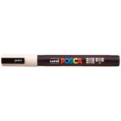 Uni Posca Marker 0.9-1.3mm Fine Beige PC-3M Uni Posca Marker 0.9-1.3mm Fine Beige PC-3M