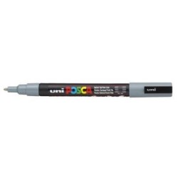Uni Posca Marker 0.9-1.3mm Fine Grey PC-3M Uni Posca Marker 0.9-1.3mm Fine Grey PC-3M
