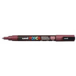 Uni Posca Marker 0.9-1.3mm Fine Red Wine PC-3M Uni Posca Marker 0.9-1.3mm Fine Red Wine PC-3M
