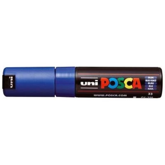 Uni Posca Marker 0.9-1.3mm Fine Dark Brown PC-3M