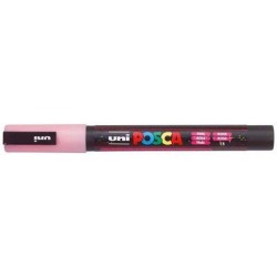 Uni Posca Marker 0.9-1.3mm Fine Glitter Pink PC-3M Uni Posca Marker 0.9-1.3mm Fine Glitter Pink PC-3M