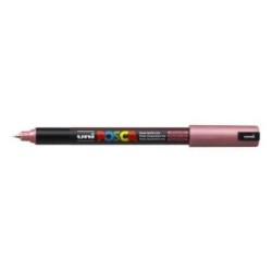 Uni Posca Marker 0.7mm Ultra-Fine Pin Tip Met Red PC-1MR Uni Posca Marker 0.7mm Ultra-Fine Pin Tip Met Red PC-1MR