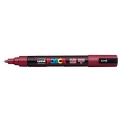 Uni Posca Marker 1.8-2.5mm Med Bullet Red Wine PC-5M Uni Posca Marker 1.8-2.5mm Med Bullet Red Wine PC-5M