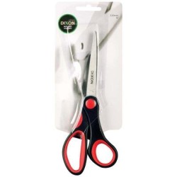 Dixon Scissors Soft Grip Black and Red 210mm 8