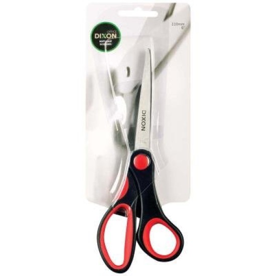 Dixon Scissors Soft Grip Black and Red 210mm 8
