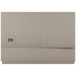 FM Document Wallet Grey Foolscap FM Document Wallet Grey Foolscap