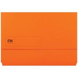 FM Document Wallet Orange Foolscap FM Document Wallet Orange Foolscap
