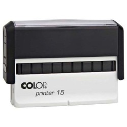 Colop Stamp Printer 15 Oblong Black 10x69mm Colop Stamp Printer 15 Oblong Black 10x69mm