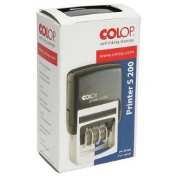 Colop Stamp Dater S260 24x45mm Date With Custom Plate Colop Stamp Dater S260 24x45mm Date With Custom Plate