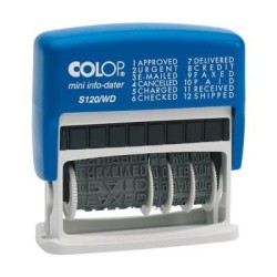 Colop Stamp Dater S120/WD 4mm Mini-Info Colop Stamp Dater S120/WD 4mm Mini-Info
