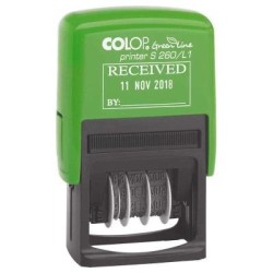 Colop Stamp Dater Greenline S260/L1 Received Colop Stamp Dater Greenline S260/L1 Received